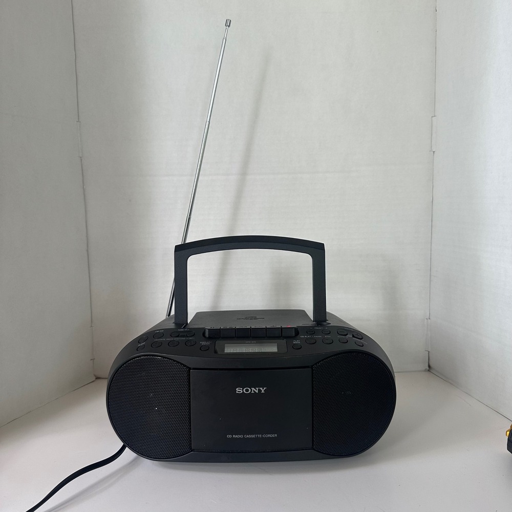 Sony CFD-S70 CD Cassette Boombox AM/FM Radio Parts Repair Intermittent Power
